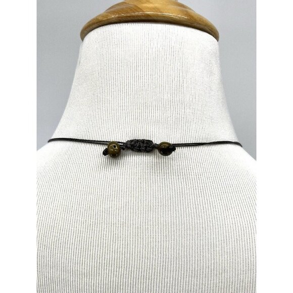 Handmade TAGUA NUT Necklace Adjustable 32" Multi-strand Green - Picture 5 of 7